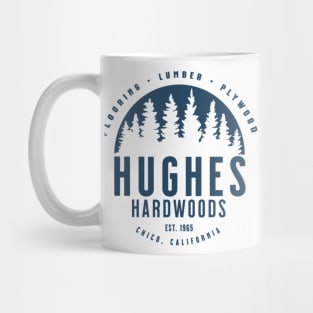 Hughes Hardwoods Blue Mug